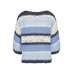 Betty Barclay - 5547 2084 Losse trui blauwe strepen glitter.